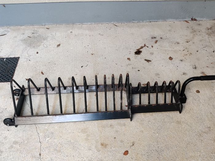 Toaster plate rack