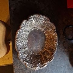 bon bon dish silver-plated