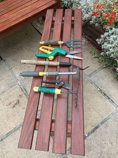 Assortment of garden tool