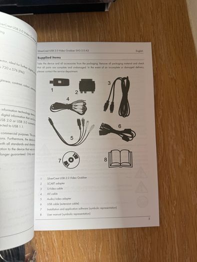 New Slivercrest USB Video Grabber