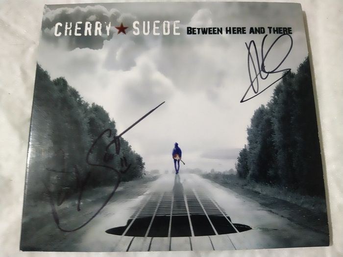 Signed Cherry Suede - Between Here & There Cd