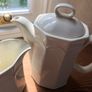 Vintage Ceramic Coffee Pot & Matching Jug Image 2