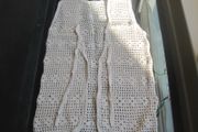 Vintage Hand Crocheted Waistcoat/Sleeveless Cardi