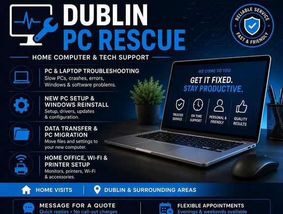 PC & Laptop Repair / IT Support Dublin