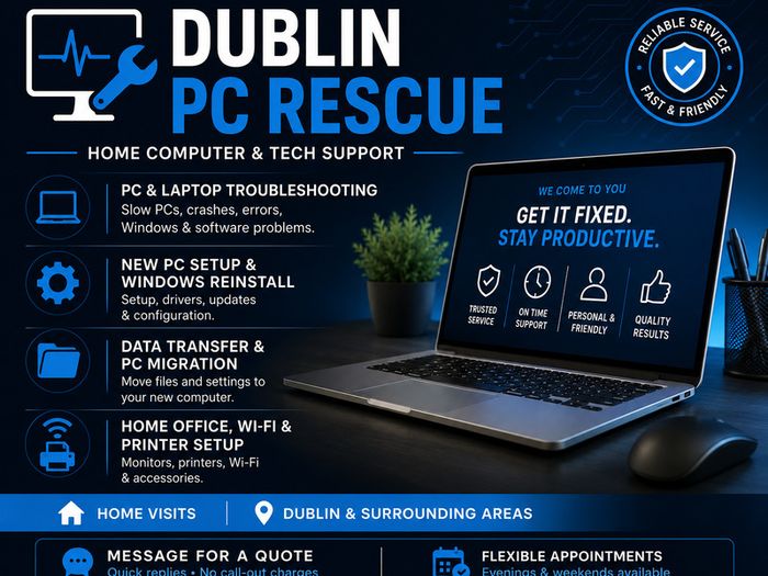 PC & Laptop Repair / IT Support Dublin