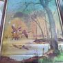 FRAMED A foil Print Pictures Ducks Woodlands Pond Image 5