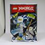 LEGO Ninjago Zane Minifigure Foil Pack Polybag Limited Edition Brand New Sealed Image 2