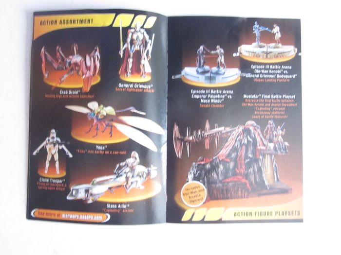 Vintage Star Wars Catalog Hasbo Fall 2005