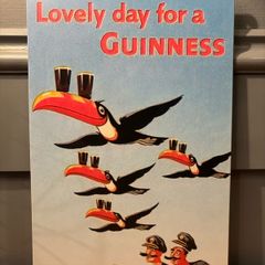 Guinness Tin Metal Sign