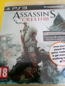 Assassins Creed III 3 PlayStation 3 Ps3 Games Original