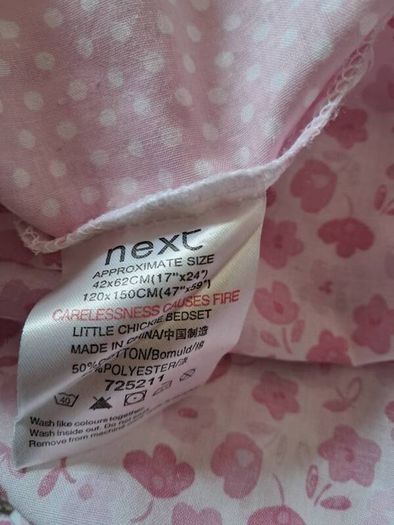 NEXT Little Chickie Toddler Bed Duvet Cover