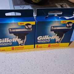 Gilette Mach 3 turbo blades x16