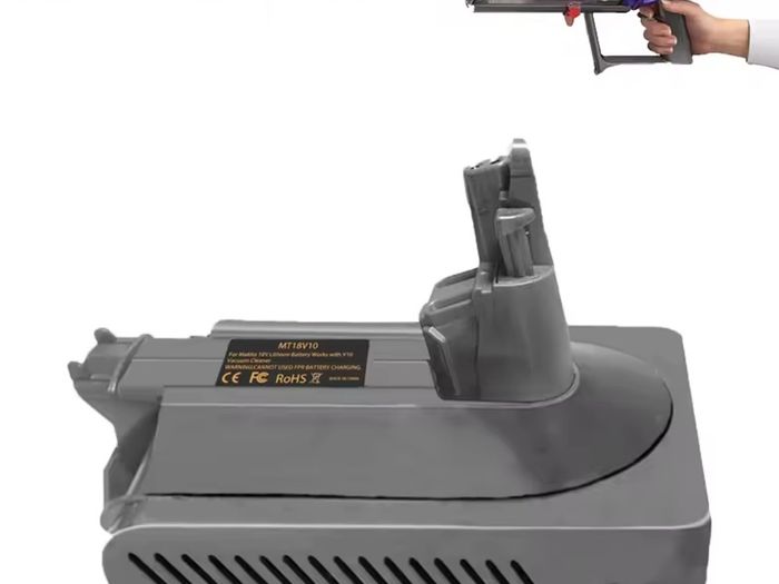 Battery Adapter for Dyson V10 for Makita 18V Lithium Battery Converting To for Dyson V10 Animal Cyclonic Vacuum Cleaner