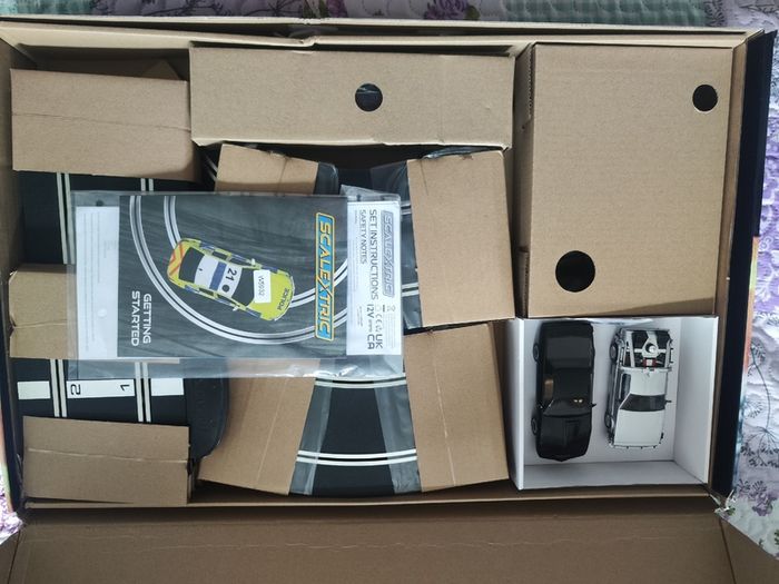 Scalextric 1980s TV Back to the Future vs Knight Rider Race Set New, Rare ......PRICE DROP....