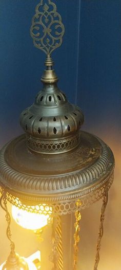 Turkish foor lamp.