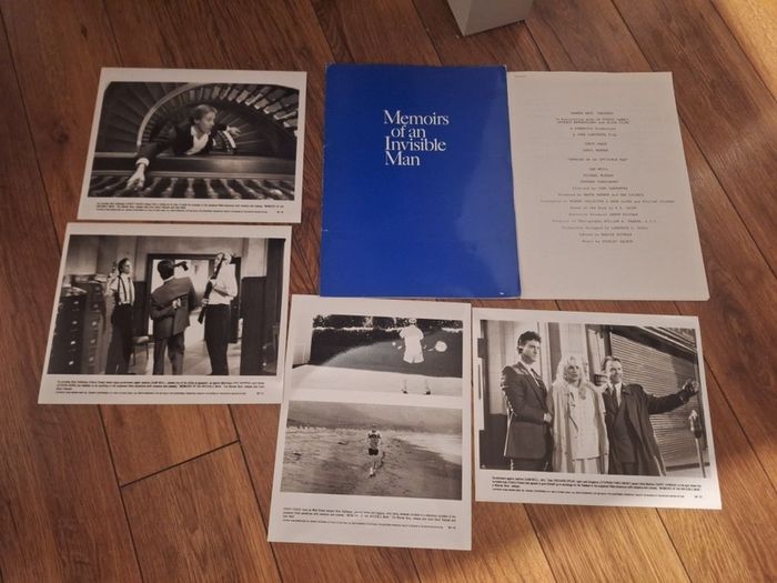 Memoirs Of An Invisible Man Press Kit Chevy Chase 1992