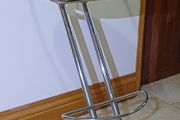Designer Bar Stools - Wood &amp; Chrome Steel