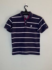 Lambretta Ladies Short Sleeve Polo Neck Shirt Size L