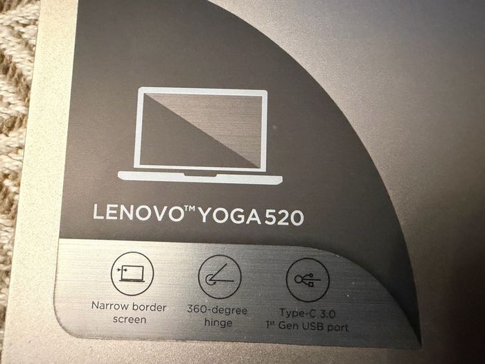 Lenovo Yoga 520 Touchscreen | 128GB SSD NVMe | 4GB Ram