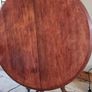 Mahogany tilt top table Image 5