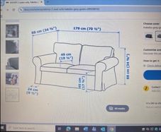 2 seater sofa