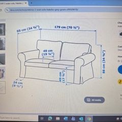 2 seater sofa