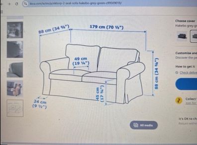 2 seater sofa