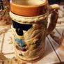 4 Vintage Beer Tankards made in Japan Image 4
