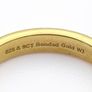 Gold Bonded 925 Sterling Silver & CZ Hoop Earrings Image 5