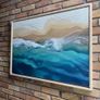 Large Framed Artwork by Lillian Ecock Image 2