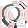 Free Postage! Ohotter 10" Ring Light with Stand. Image 2