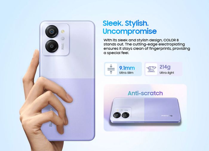 Blackview Color 8, Octa-core 8+128GB/256GB 50MP Camera 4G Smartphone Dual Sim Unlocked