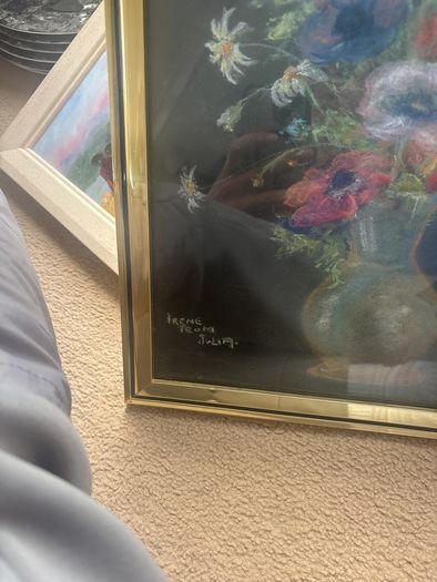 50 year old chalk art
