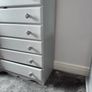 Grey  6 Drawer Chest of Drawers Image 5