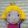 Holly Fairy Soft Toy Ben and Holly Little Kingdom approx 9" NOT WORking Used Please see pictures Image 3