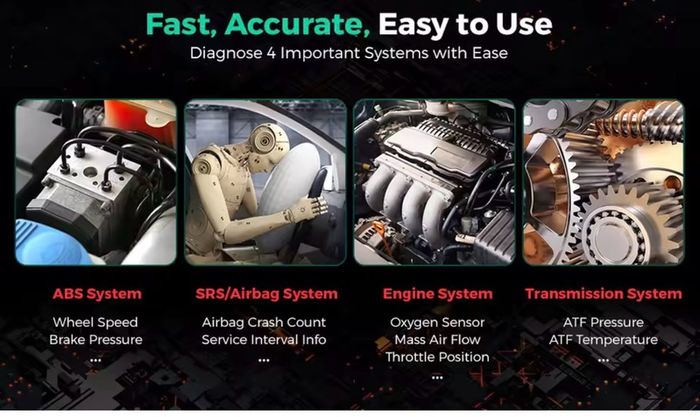 Original LAUNCH Creader CRP123x obd2 car diagnostic scanner