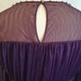 Lorensa Evening Dress Full Length Ball Gown Long Sleeves Lined Purple Size UK12 CAN POST Image 5
