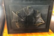 String and pin art