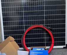 50W 12V Solar Panel Kit for camper boat shed or off the grid installations