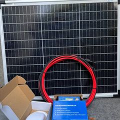 50W 12V Solar Panel Kit for camper boat shed or off the grid installations