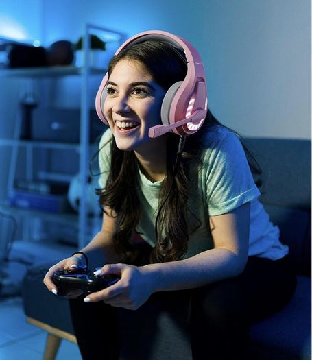 Gaming Headset for PC and Gaming Consoles compatible with PS5, PS4, XBOX SERIES X | S, XBOX ONE, Nintendo Switch & Steam Deck with noise cancelling mic - RXH-30 Nakuru Edition