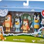 Bingo, Bandit and Chilli 4 Figure pack Articulated Character Action Figures 2.5 inches Official Collectable Toy Image 3