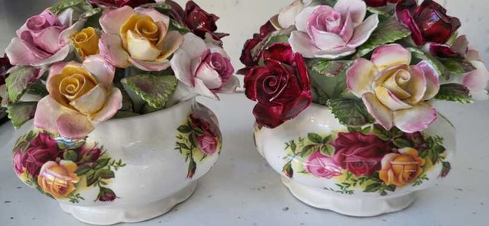 Royal Albert Old Country Roses Bone China Round Rose Bouquet