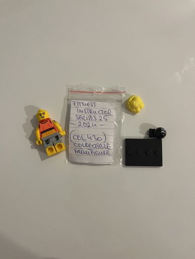 Lego Fitness Instructor Series 25 minifigure