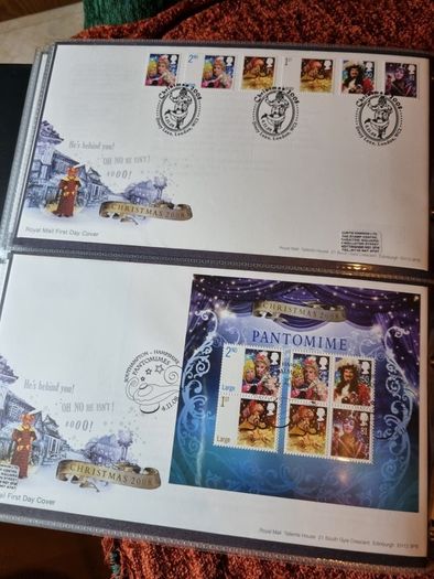 Mint UK FDC album