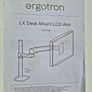 Ergotron LX Desk Mount LCD Arm, Tall Pole Image 6