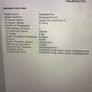 15 inch Macbook Pro 11,3 Model A1398  512GB Image 2