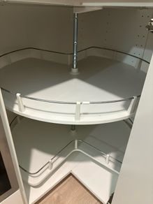 IKEA UTRUSTA corner base cabinet carousel 88cm