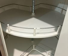 IKEA UTRUSTA corner base cabinet carousel 88cm