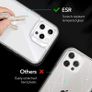 lass Case Compatible with iPhone 12 Pro Max Scratch-Resistant Tempered Glass Shock-Absorbing Flexible Frame Clear Image 6